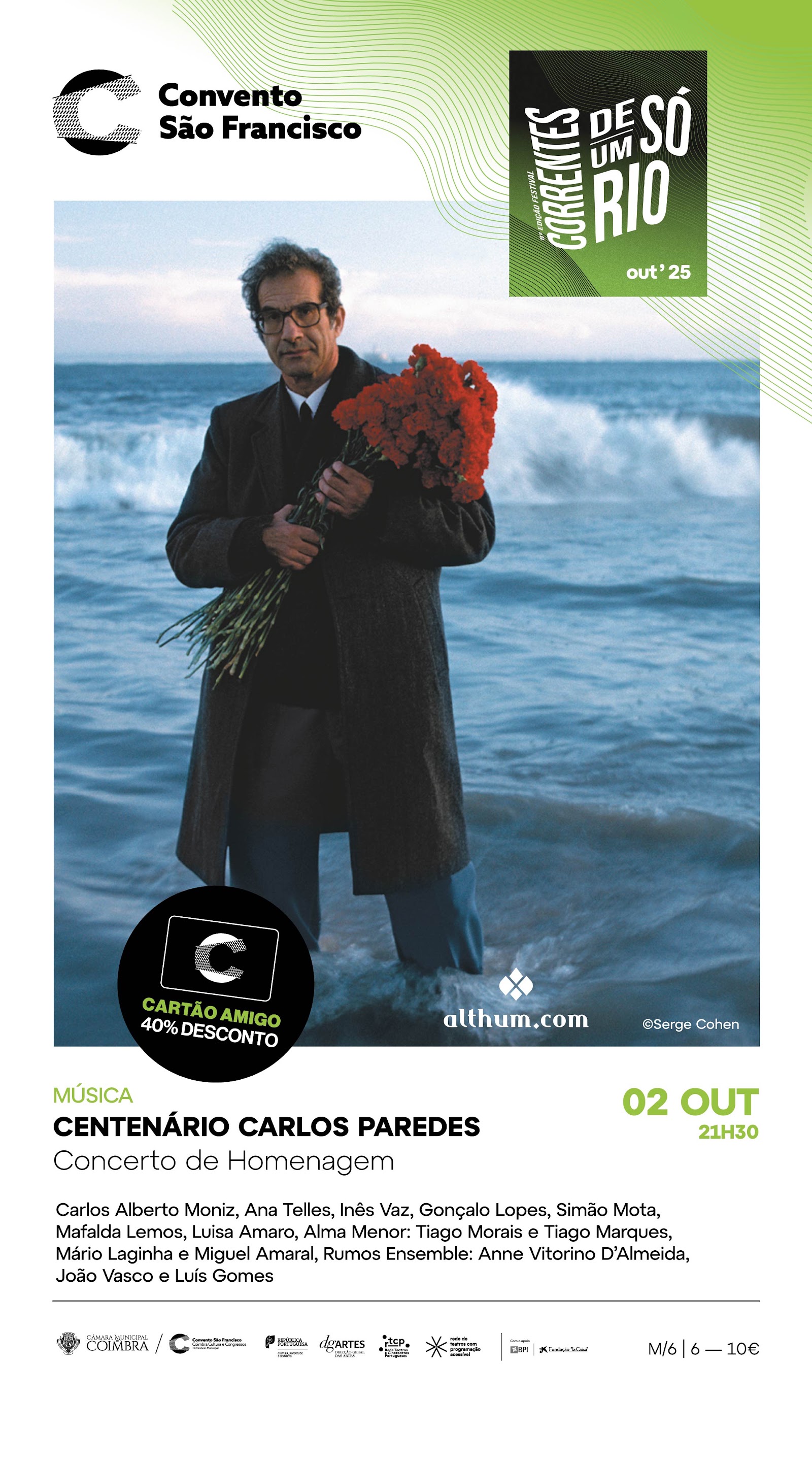 Centenário Carlos Paredes – Concerto de Homenagem em Coimbra